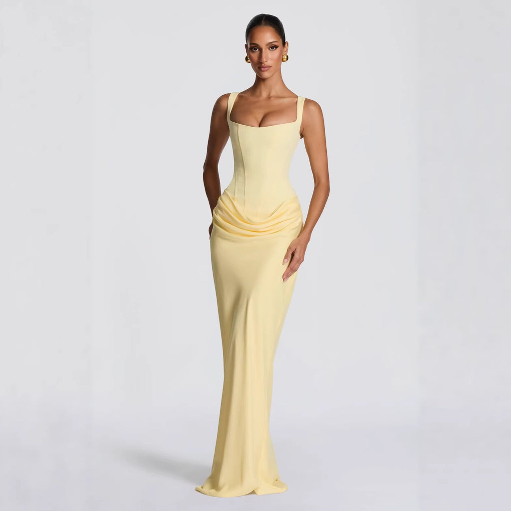 Vestido Largo Bodycon Espiga