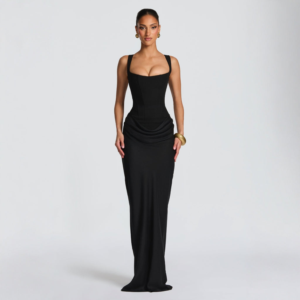 Vestido Largo Bodycon Espiga