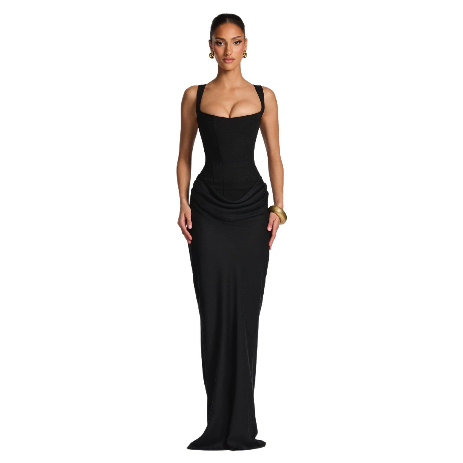 Vestido Largo Bodycon Espiga